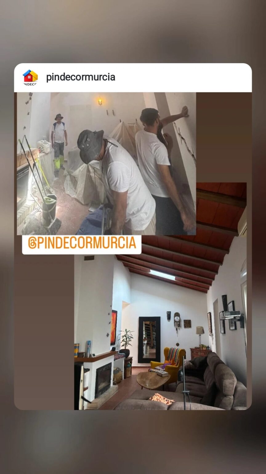 Pintura de interior en Murcia
